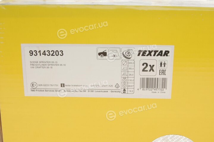 Textar 93143203