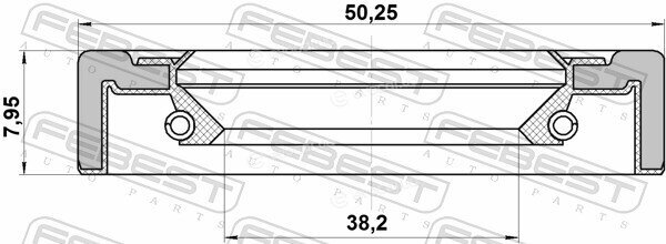 Febest 95GCY-40500808X