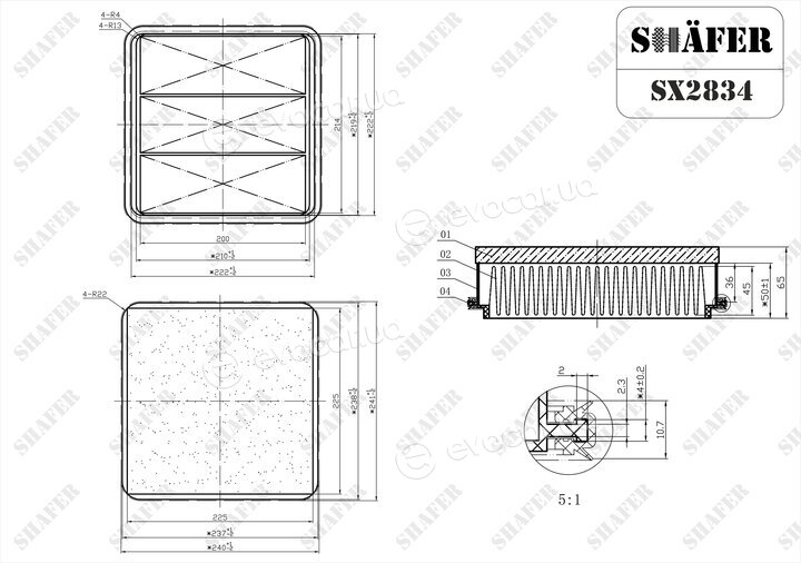 Shafer SX2834