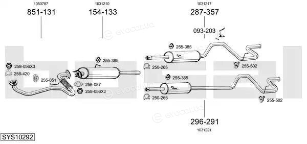 Bosal SYS10292