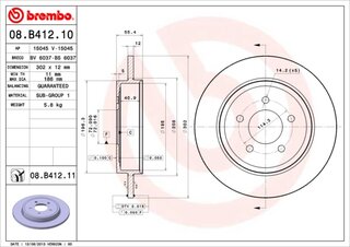 Brembo 08.B412.11