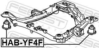 Febest HAB-YF4F