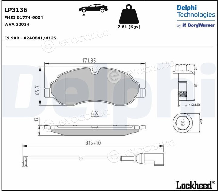 Delphi LP3136