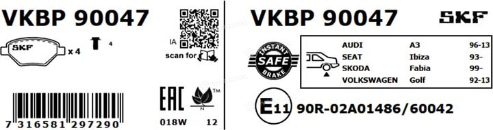 SKF VKBP 90047