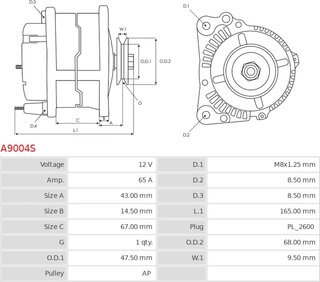AS A9004S
