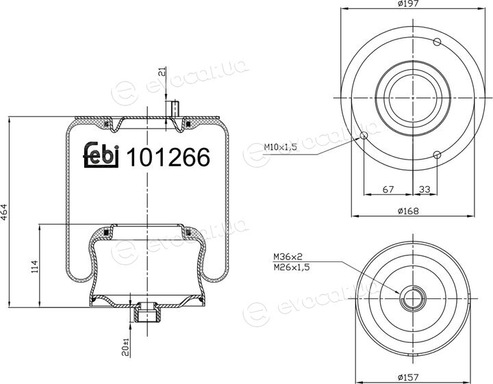 Febi 101266