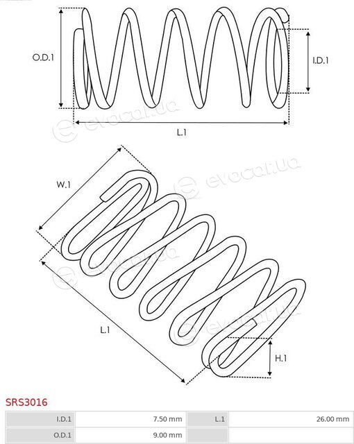 AS SRS3016(BULK)