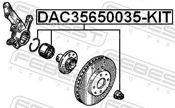 Febest DAC35650035-KIT