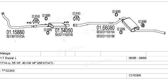 MTS C310306008388