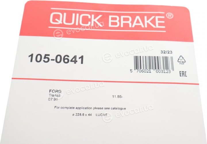 Kawe / Quick Brake 105-0641