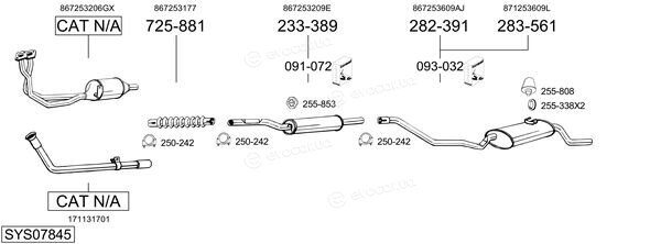 Bosal SYS07845