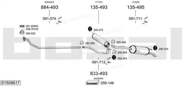 Bosal SYS08617