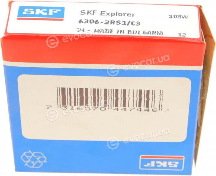 SKF 6306-2RS1/C3