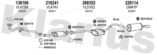 Klarius 390562E