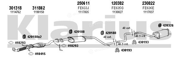 Klarius 361868E