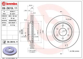 Brembo 09.D619.11