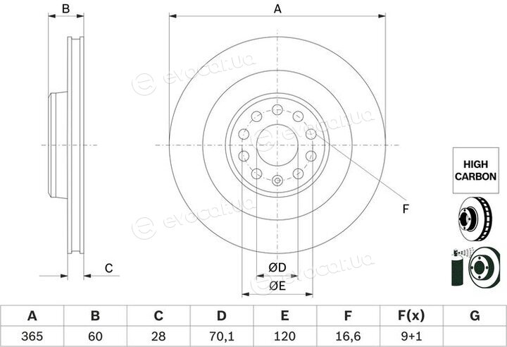 Bosch 0 986 479 G56