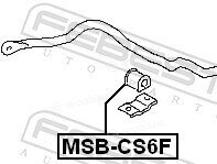 Febest MSB-CS6F