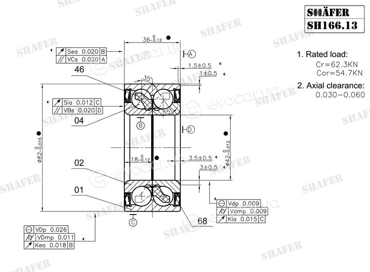 Shafer SH166.13K