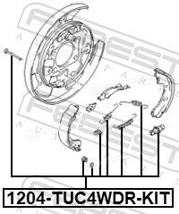 Febest 1204-TUC4WDR-KIT