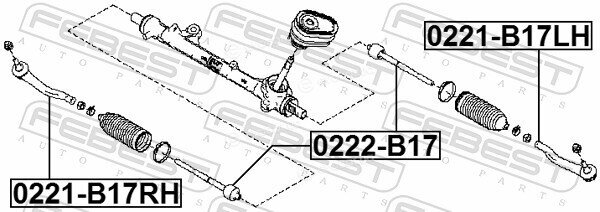Febest 0221-B17RH
