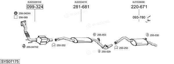 Bosal SYS07175