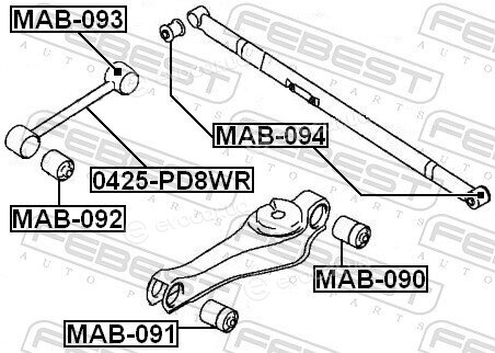 Febest MAB-092