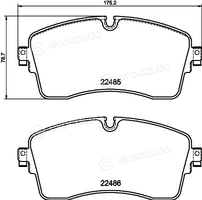 Hella Pagid 8DB 355 040-361