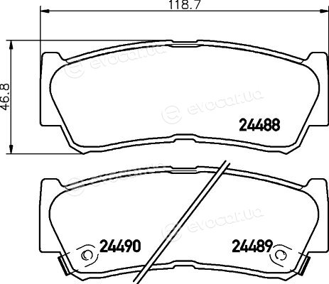 Hella Pagid 8DB 355 013-081