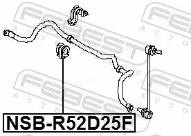 Febest NSB-R52D25F