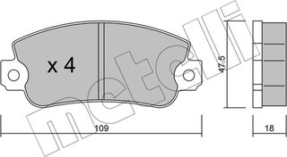 Metelli 22-0033-0