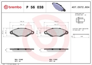 Brembo P 56 038