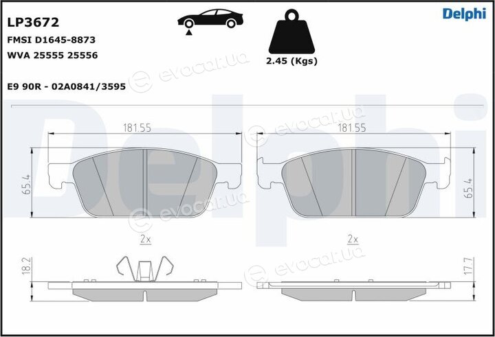 Delphi LP3672