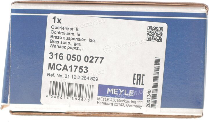 Meyle 316 050 0277