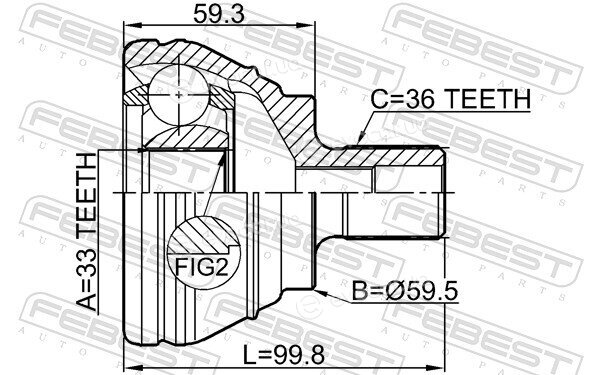 Febest 2310-EOS