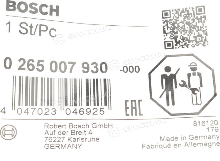 Bosch 0 265 007 930