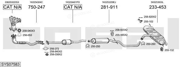 Bosal SYS07583