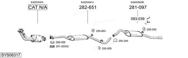 Bosal SYS06317