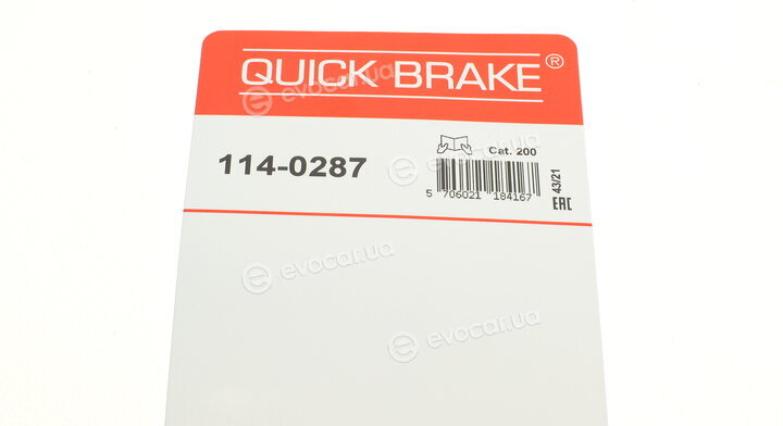 Kawe / Quick Brake 114-0287