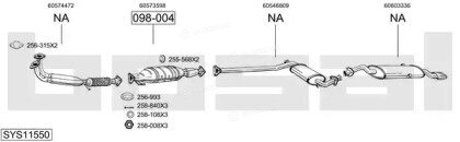 Bosal SYS11550