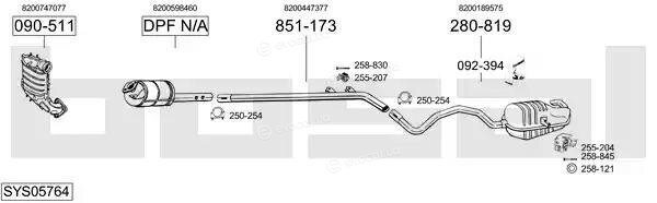 Bosal SYS05764