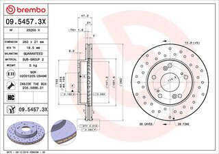 Brembo 09.5457.3X
