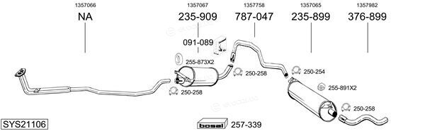 Bosal SYS21106