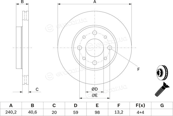 Bosch 0 986 479 B76