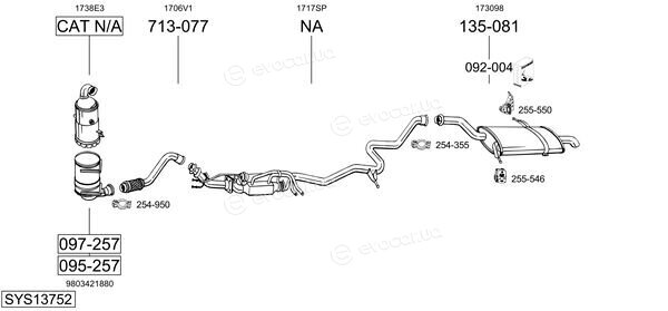 Bosal SYS13752