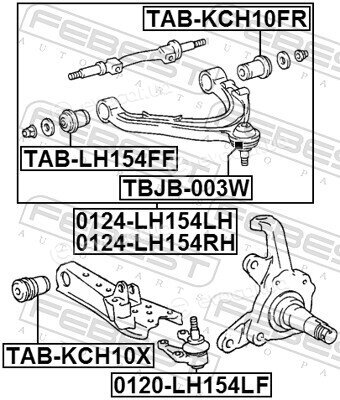 Febest TAB-LH154FF