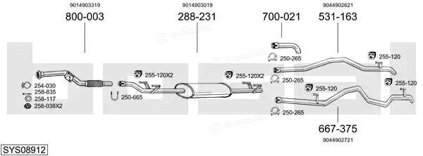 Bosal SYS08912