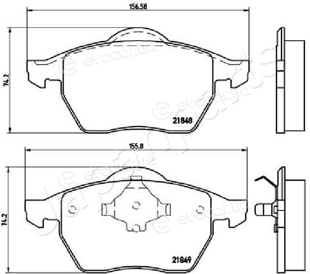 Japanparts PA-0312AF