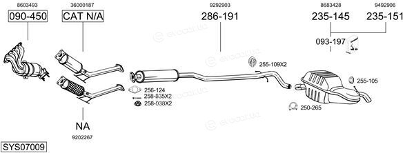 Bosal SYS07009