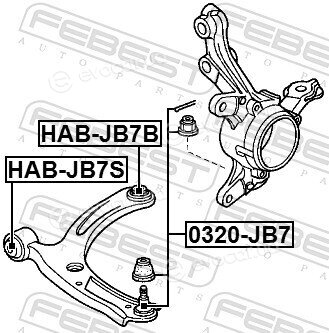 Febest HAB-JB7B